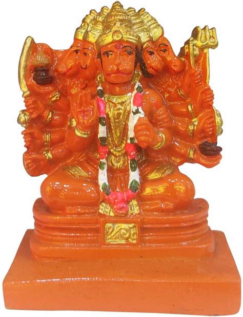 vinayakmoorti Panchmukhi Hanuman Murti For Home Office Vastu Home ...