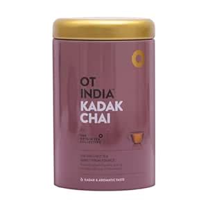 OT India Kadak Chai Tin - Kadak & Aromatic Flavour Tea (170 gm ...