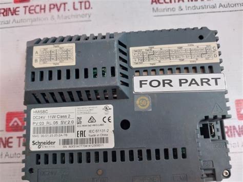 Schneider Electric Hmisbc Rear Module Controller Panel With Display ...