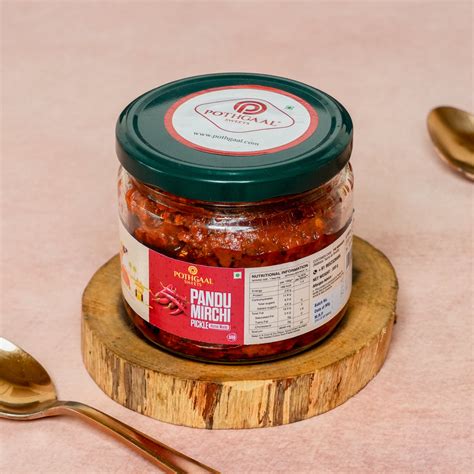 Pandu Mirchi Pickle — Andhra Red Chilli Pickle | Pothgaal Sweets
