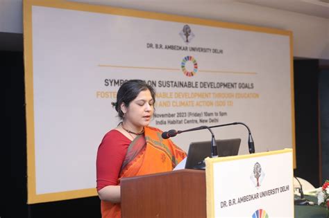 Symposium on Sustainable Development Goals | Dr. B. R. Ambedkar ...