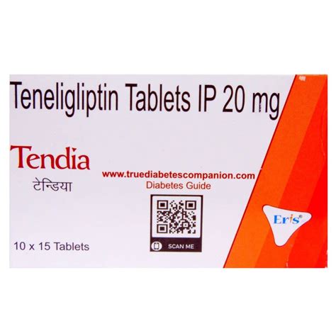 Tendia Tablet | Uses, Side Effects, Price | Apollo Pharmacy