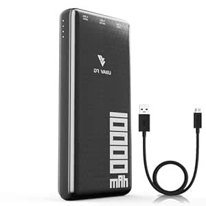 DR VAKU® Power Bank 10000mAh Carbon Series Magnus with Type-C 20W Fast ...