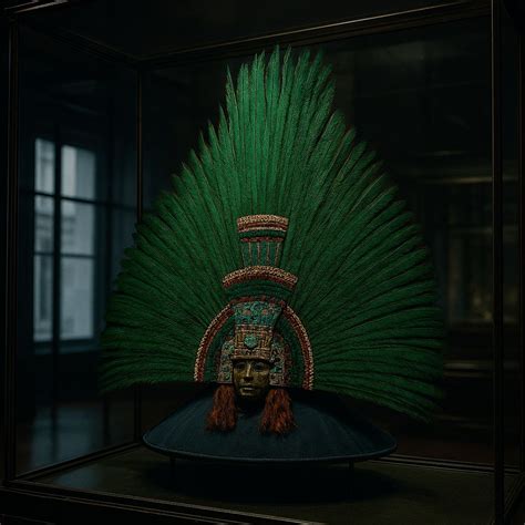 Relatos - *𝗘𝗹 𝗽𝗲𝗻𝗮𝗰𝗵𝗼 𝗱𝗲 𝗠𝗼𝗰𝘁𝗲𝘇𝘂𝗺𝗮.* 🔎📖 En una vitrina silenciosa, bajo ...