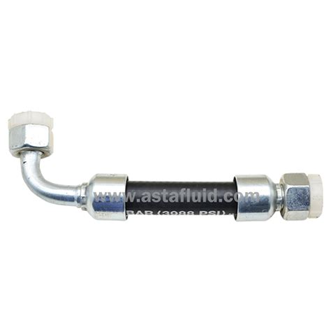Hose Assly R2-2",90" Long, One Side Bend – astafluid