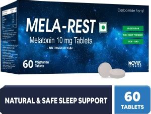 CARBAMIDE FORTE Melatonin 10 mg Sleeping Tablets | Deep Sleep ...