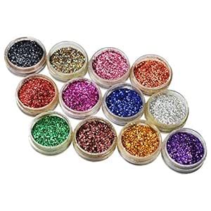 Buy Adbeni Glitter Eyeshadow Palette Pack of 12 Online at Low Prices in ...