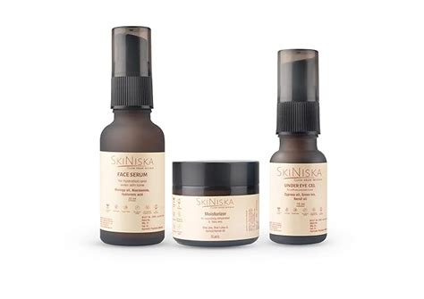 SkiNiska Vegan Flawless Skin Care Set Of Moisturizer For Nourishing ...
