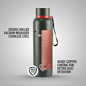 CELLO Duro Kent Insulated Stainless Steel Flask Water Bottle
