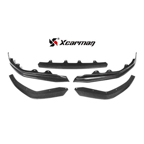 For BMW 3 Series G20 Front Lip M Sport PSM Style Carbon Front Splitter ...