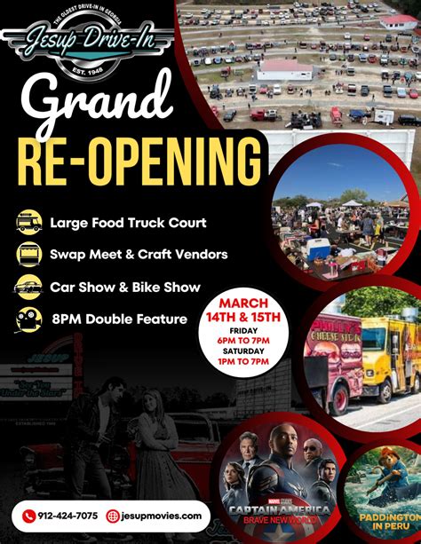 The Jesup Drive-In Movie theater - Jesup Movies