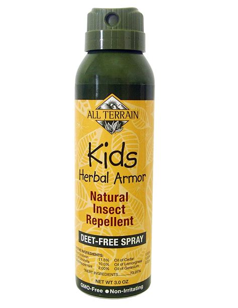 All Terrain Kids Herbal Armor Natural Insect Repellent Spray 3Oz ...