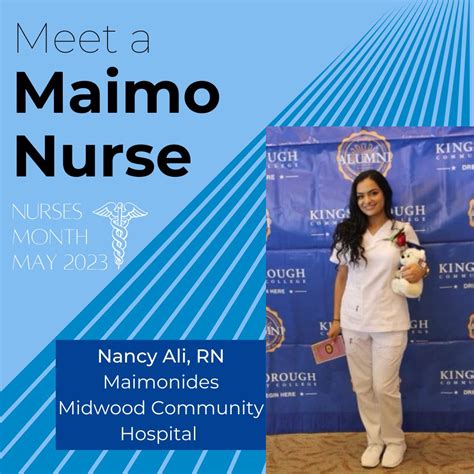 Meet Nancy Ali, RN, nurse at Maimonides Midwood Community Hospital ...