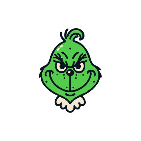 Printable Grinch Face | Gerald Printable
