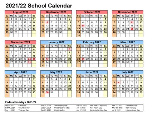 Escambia County Schools Calendar 2022 - Schoolcalendars.net