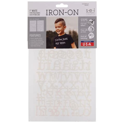 Vinyl Letter Iron-On Transfer Lowercase Alphabet | Hobby Lobby | 1941871