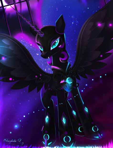 Nightmare Moon (Dark Armor) by Darksly-z on DeviantArt