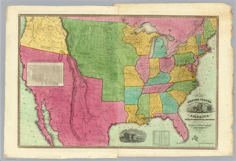Map of the United States of America. - David Rumsey Historical Map ...