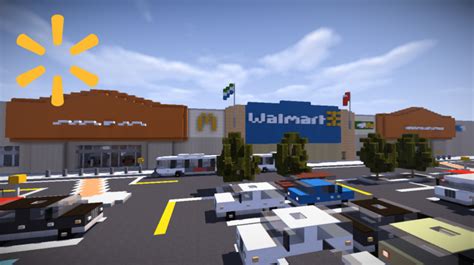 Image result for Minecraft Walmart Build