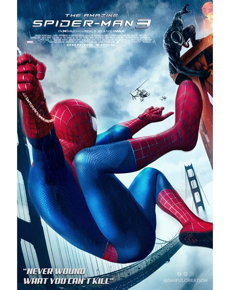 The Amazing Spider-Man 3 Poster Design on Behance