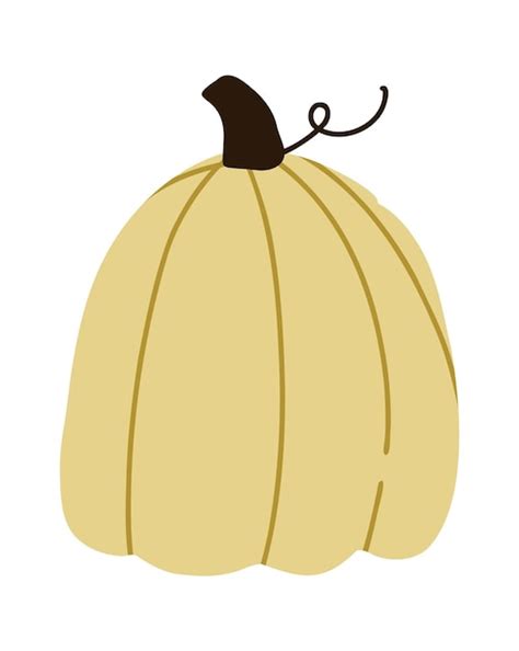 Autumn harvest pumpkin cozy illustration vector thanksgiving flat print ...