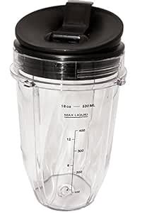Blendin Replacement Jar with Sip N Seal Lid, Fits Nutri Ninja Auto IQ ...