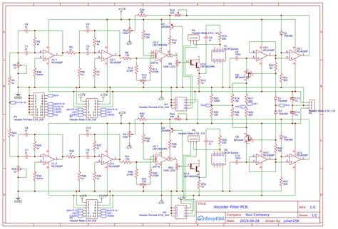 Image result for Vocoder Schematic