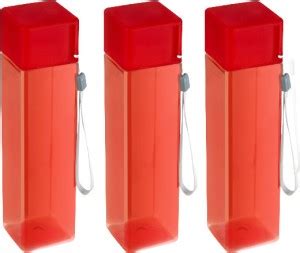 Flipkart SmartBuy Plastic Square Fridge Water Bottle for Home, Office ...