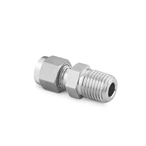 Buy SWAGELOK SS-400-1-4RT Stainless Steel Swagelok Tube Fitting, Male ...