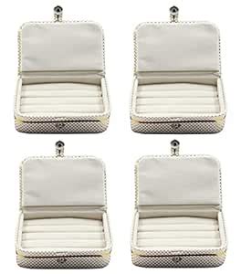 atorakushon PU Leather Cosmetic Jewellery accessories Vanity Storage ...