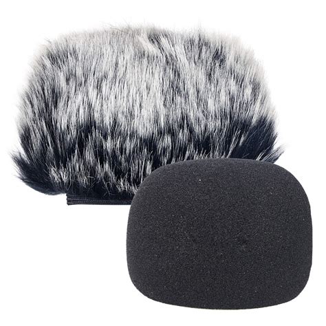 SUNMON Windscreen Deadcat and Foam Cover for DR-05X DR-05 Mic Recorders ...
