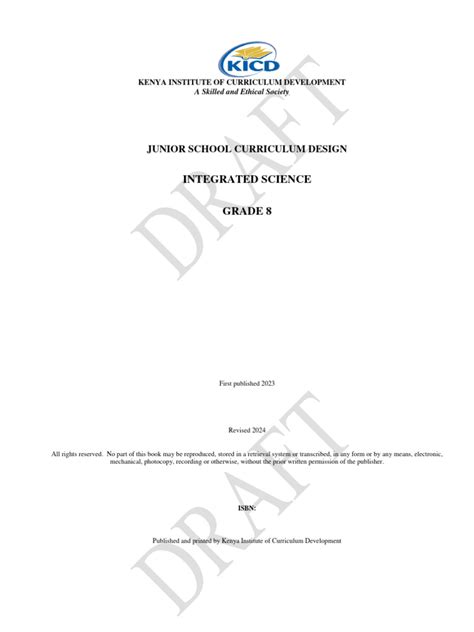 Image result for Science Class 8 Kenya