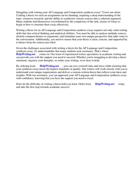 Image result for AP Language Essay Examples