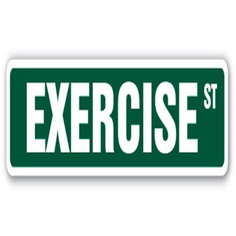 Exercise Class Sign 的图像结果