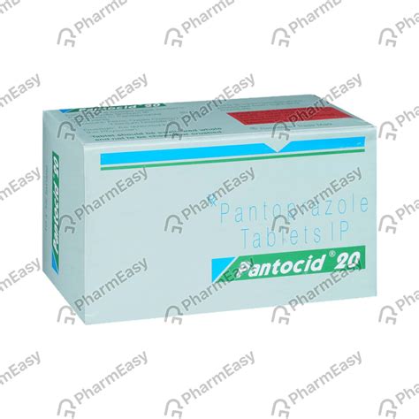 Pantocid 20 MG Tablet (10): Uses, Side Effects, Price & Dosage | PharmEasy