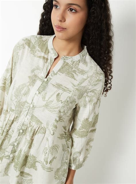 Buy Women Printed Tunic Online at just Rs. 599.0 - 1000016219874 | Max ...