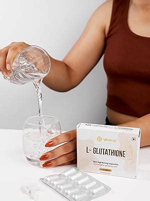 HK Glowup L- Glutathione Skin Brightening Capsules 600Mg (30 Capsules ...