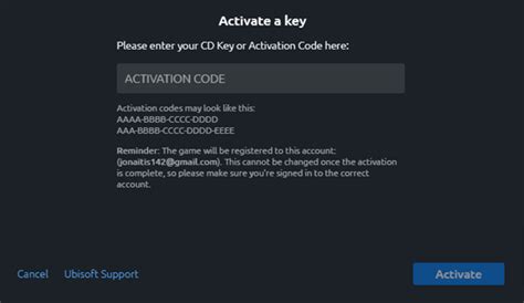 Activate a Key for Ubisoft 的图像结果