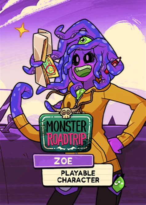 Monster Prom 3: Monster Roadtrip - Playable Character Zoe | Stash ...