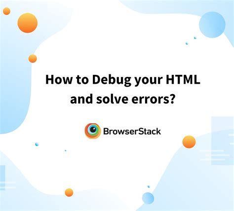 How to Debug in HTML Program Written in Notepad 的图像结果