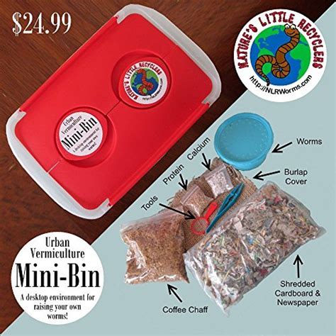 Buy Earthworm Mini-Farm by Natures Little Recyclers Online at Low ...