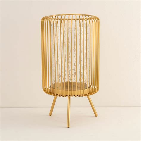 Buy Eternity Wired Hurricane with Textured Glass - 17 cm x 17 cm x 32 ...