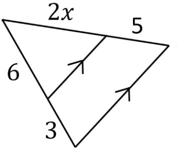 Image result for Side Splitter Theorem Practice Worksheet