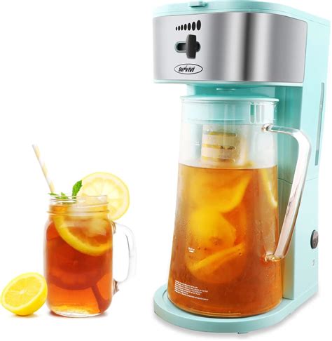 Sunvivi Iced Tea Maker with 3 Quart Glass Pitcher, India | Ubuy