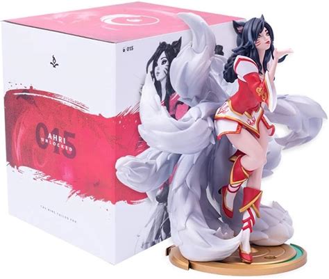 Igra LOL Nine-Tailed Fox Ahri Resin Figure - Exquisite India | Ubuy