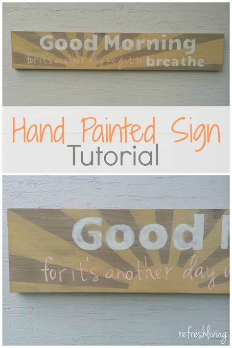Image result for How to Hand Paint a Sign