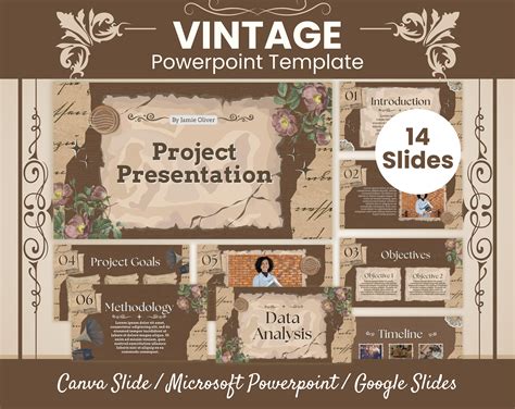 Antique Style Powerpoint Template