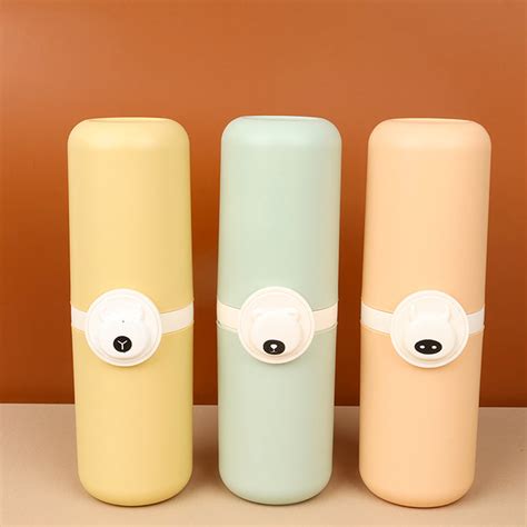 Cute Round Toothbrush Box - 1 Pc – 99wholesale