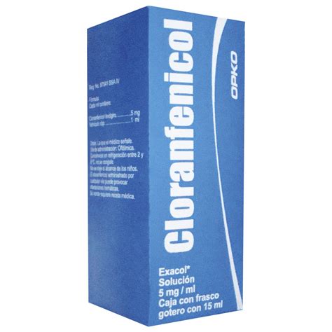 Cloranfenicol: Qué es, para qué sirve, nombre comercial y más