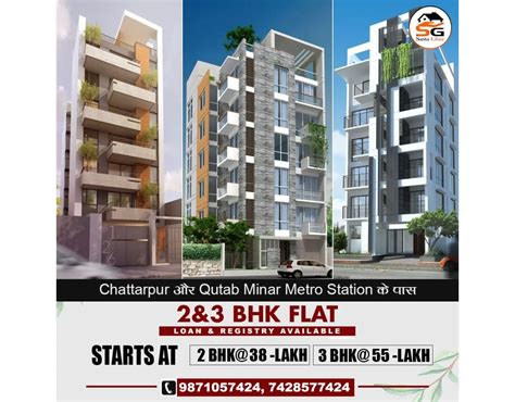 Registry Apartments In Chattarpur - 2 BHK 3 BHK and 4 BHK Flats in ...